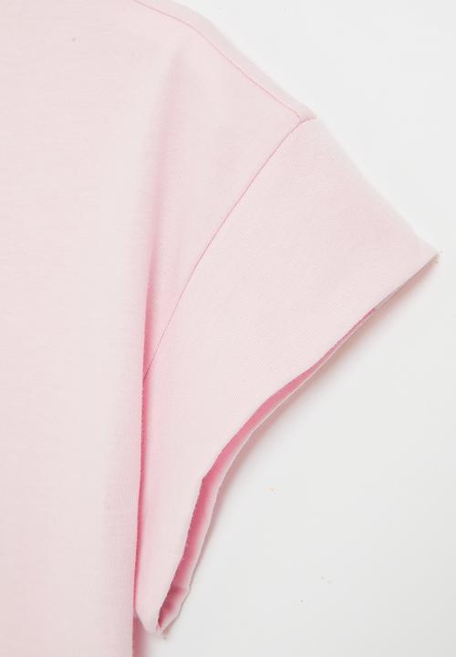 Superbalist - Boxy graphic tee - bright pink