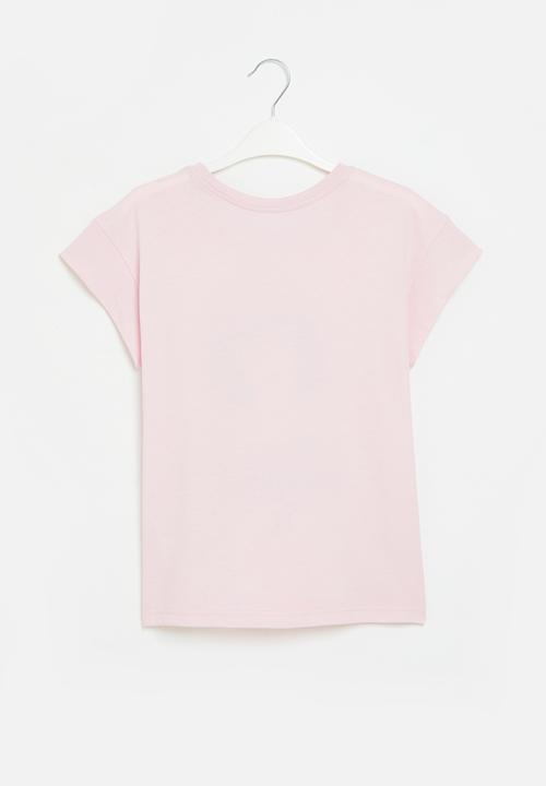 Superbalist - Boxy graphic tee - bright pink