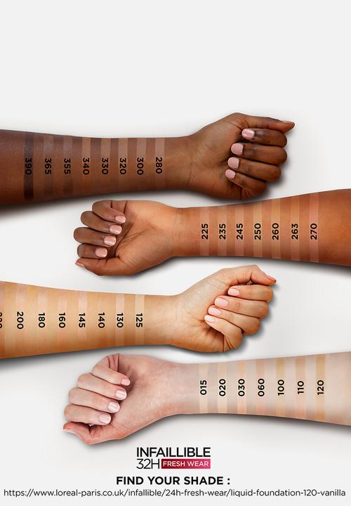 L'Oreal Paris - Infallible 32hr Fresh Wear Liquid Foundation - Vanilla