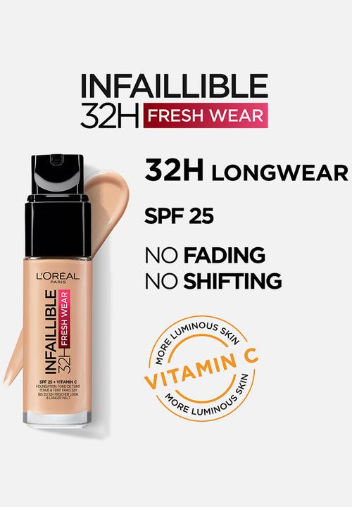 L'Oreal Paris - Infallible 32hr Fresh Wear Liquid Foundation - Sand