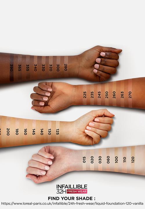 L'Oreal Paris - Infallible 32hr Fresh Wear Liquid Foundation - 300 Neutral