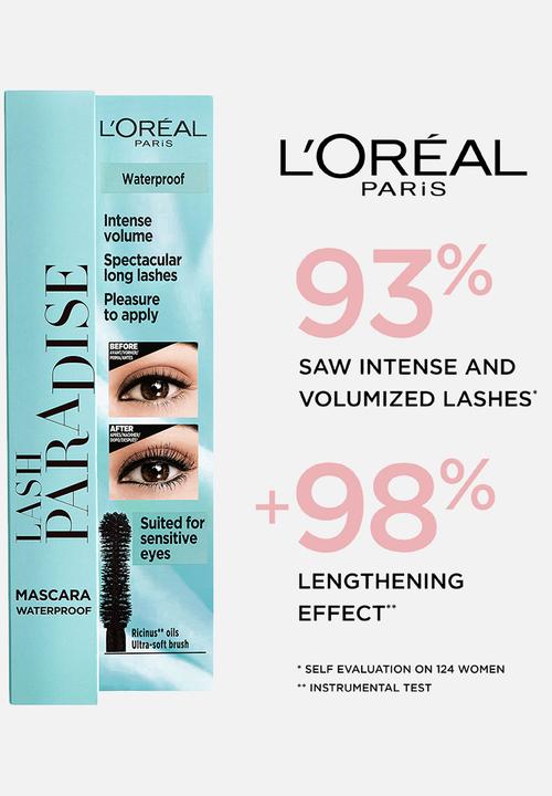 L'Oreal Paris - Paradise Mascara Waterproof - Black