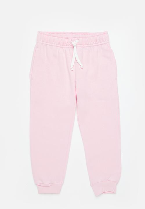 Superbalist - Younger girls 2 pack joggers - pink/ice mel