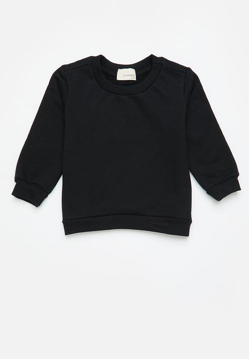 Superbalist - 2 pack plain sweatshirt - black/grey melange