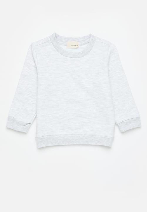 Superbalist - 2 pack plain sweatshirt - pink/ice melange