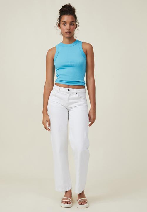 Cotton On - The 91 tank - cerulean blue