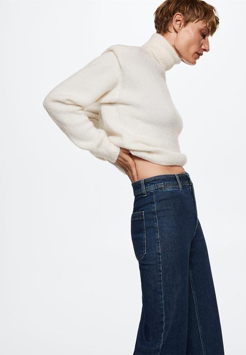 MANGO - Jeans catherin - mid blue