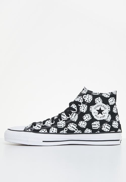 Converse - Chuck taylor all star pro dice print - black/white/white