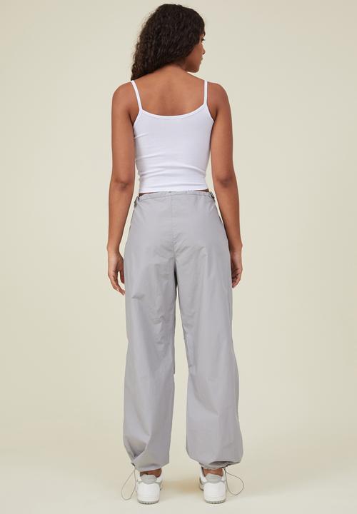 Cotton On - Jordan cargo pant - silver grey