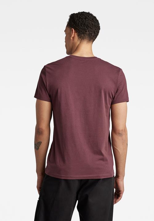 G-STAR - Holorn T-shirt - vineyard wine