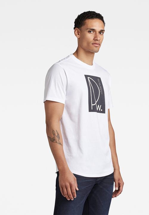 G-STAR - Lash raw gr r T-shirt - white