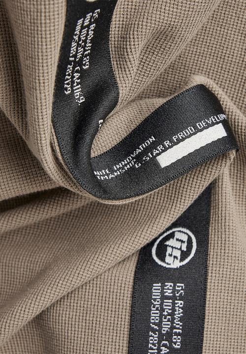 G-STAR - Logo tape cb tweeter hoodie - dark lever