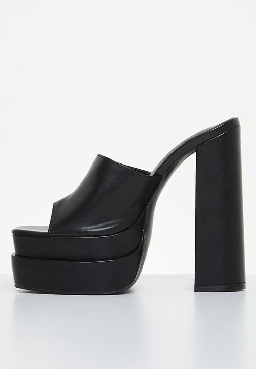 Superbalist - Elliana block heel - black