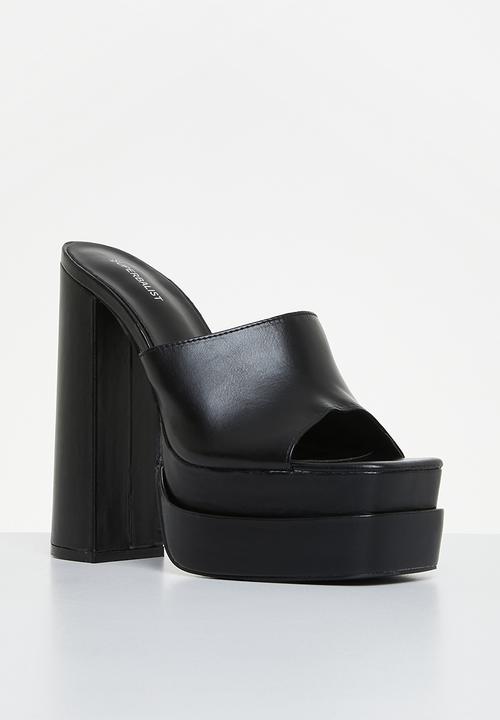 Superbalist - Elliana block heel - black