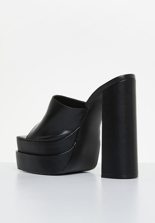 Superbalist - Elliana block heel - black