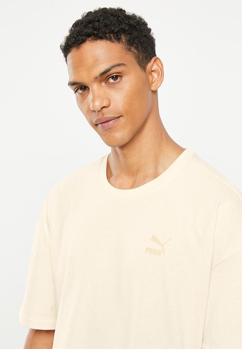 PUMA - Classics oversized tee - light peach