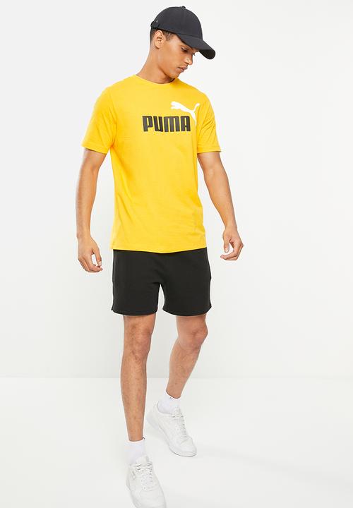 PUMA - Ess + 2 col logo tee - tangerine