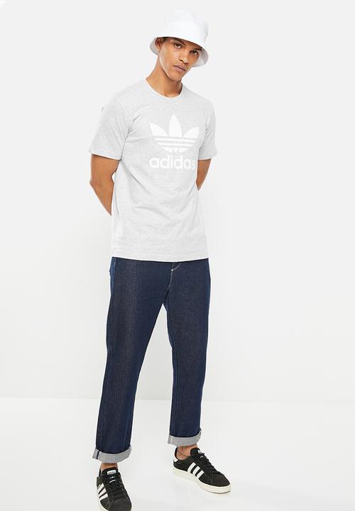 adidas Originals - Trefoil T-shirt m - light grey heather