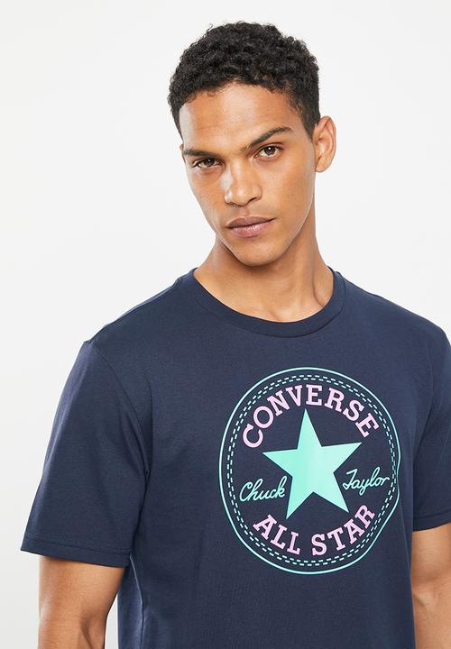 Converse - Converse go-to short sleeve tee - navy