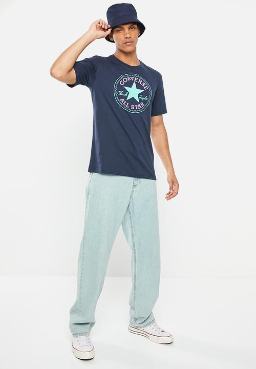 Converse - Converse go-to short sleeve tee - navy