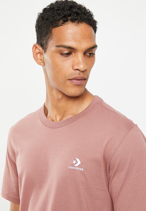 Converse - Go-to embroidered star chevron tee - tan