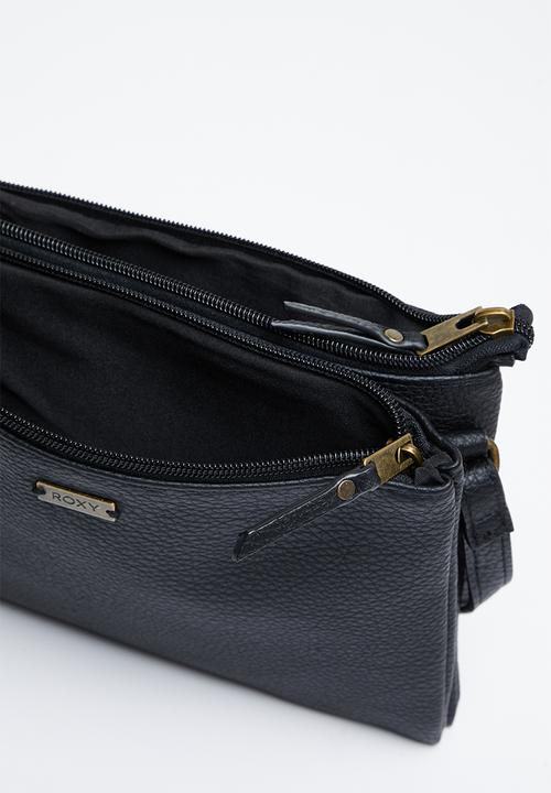 Roxy - Elephant teapot cross body bag - black