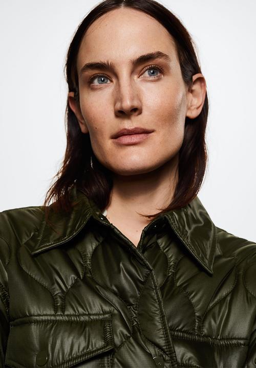 MANGO - Anorak muuu - beige khaki