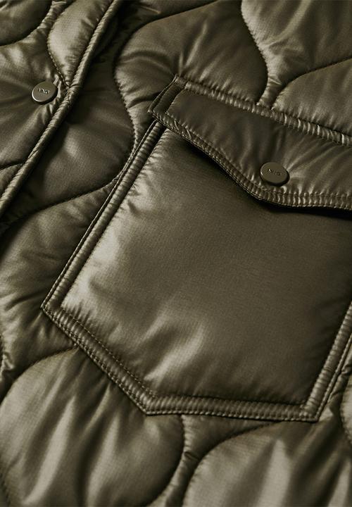 MANGO - Anorak muuu - beige khaki