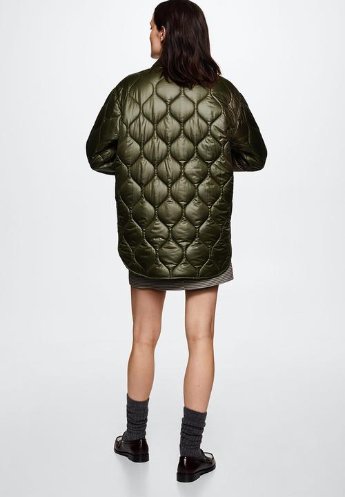 MANGO - Anorak muuu - beige khaki