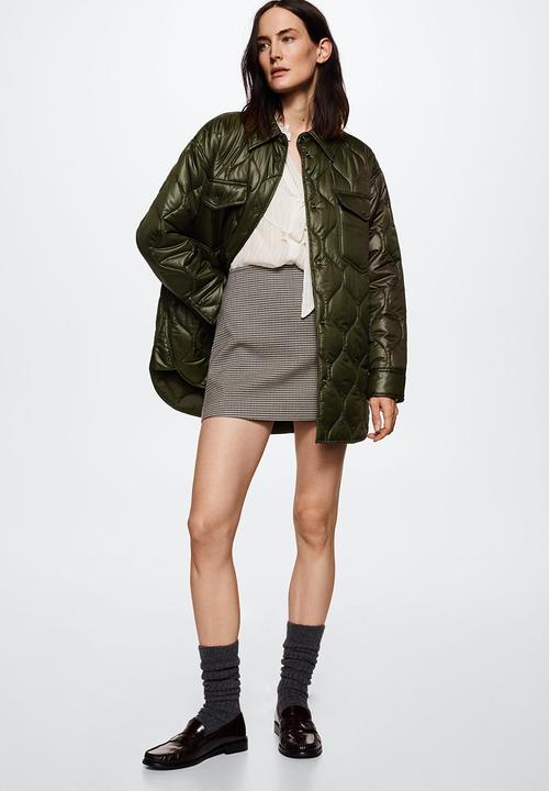 MANGO - Anorak muuu - beige khaki