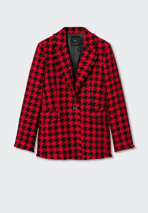MANGO - Blazer nate - red