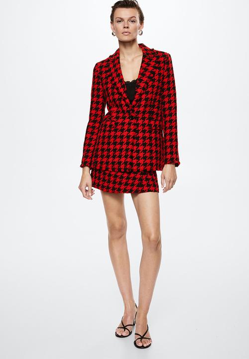 MANGO - Blazer nate - red