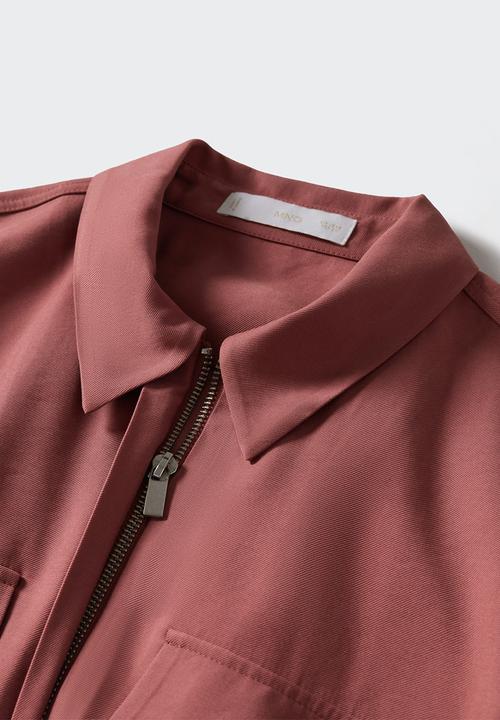 MANGO - One-piece suit smile - pink