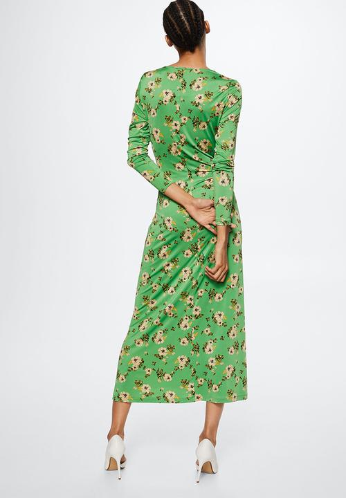 MANGO - Dress astrid - green