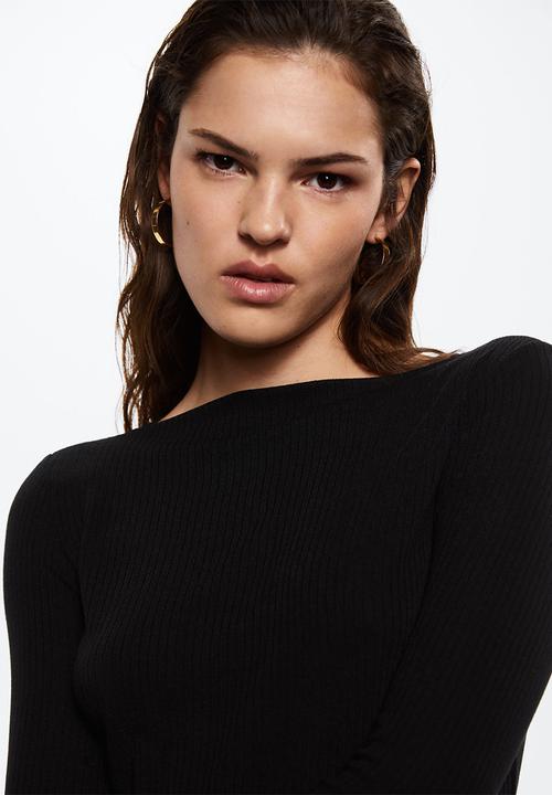 MANGO - Dress petra - black