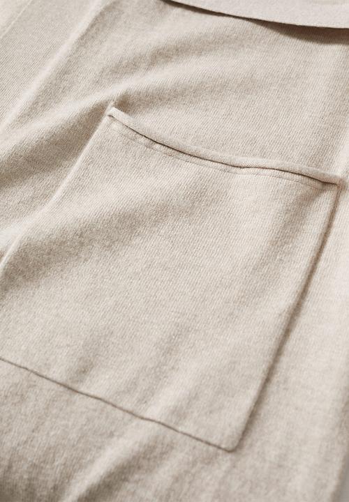 MANGO - Cardigan vieira - light pastel grey