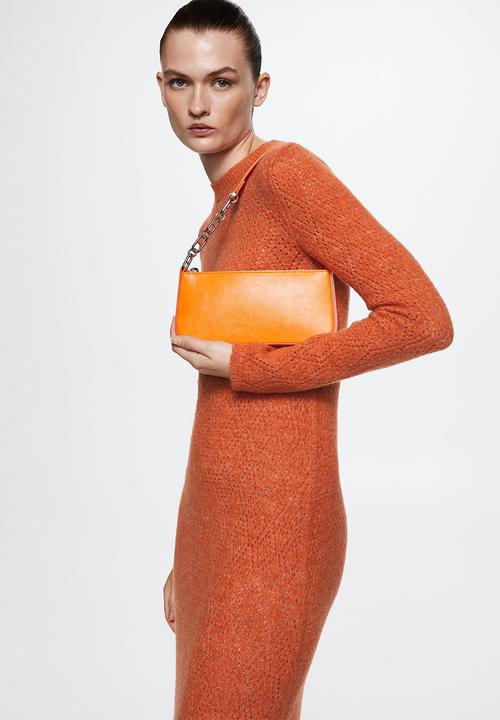 MANGO - Dress dante - orange