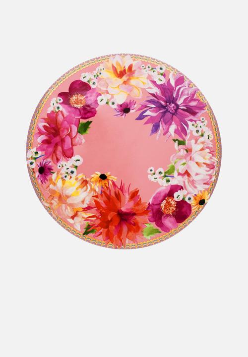 Maxwell & Williams - Dahlia daze footed cake stand 28cm - pink