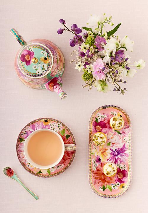 Maxwell & Williams - Dahlia daze teaspoons set of 4 - pink