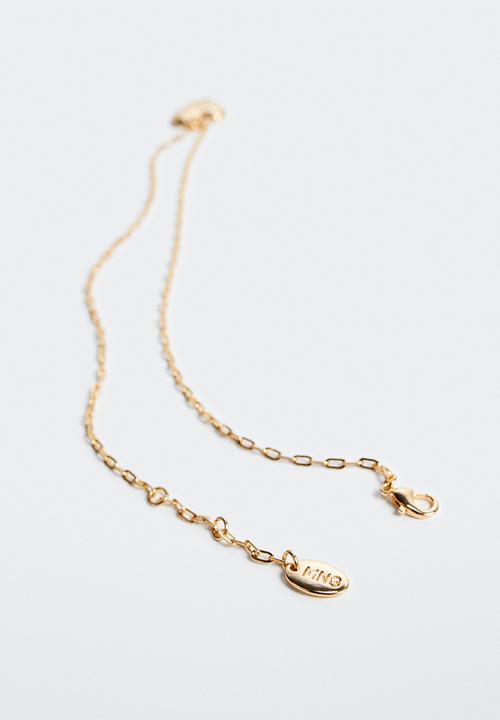 MANGO - Heart pendant necklace - gold