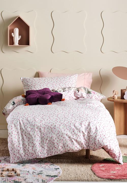 Linen House - Bunny tales duvet cover set - pink posy