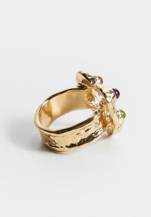 MANGO - Ring edurne - gold