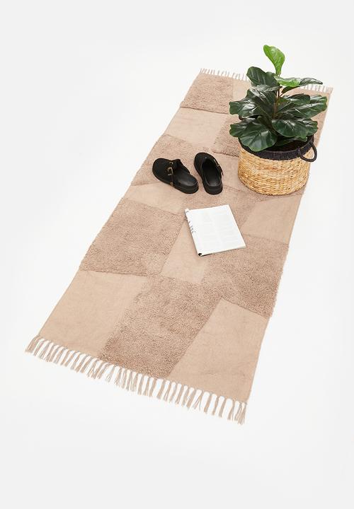 Sixth Floor - Raffi cotton tufted runner - beige