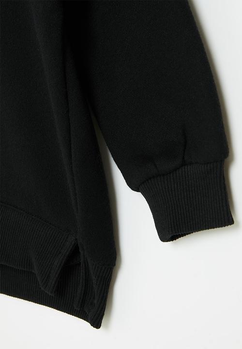 Pop Candy - Hooded sweatshirt with ears - black