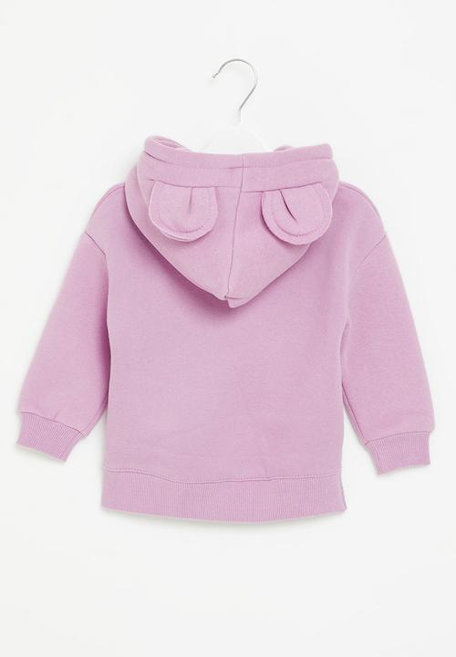 Pop Candy - Hooded sweatshirt with ears - purple