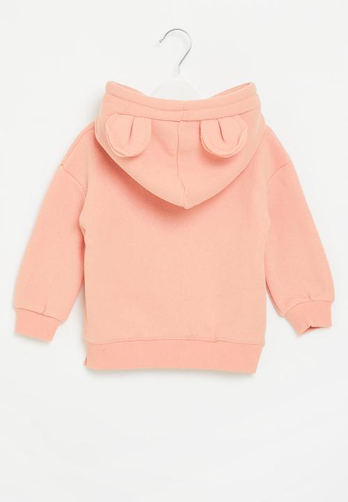 Pop Candy - Hooded sweatshirt with ears - pink