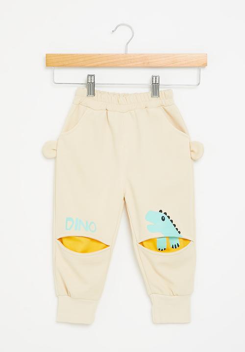 Pop Candy - Dino jogger - cream