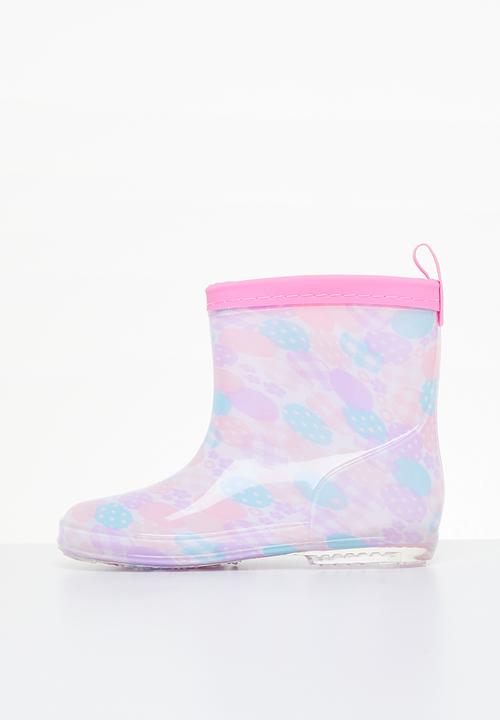 Pop Candy - Rain boots with bow - pink