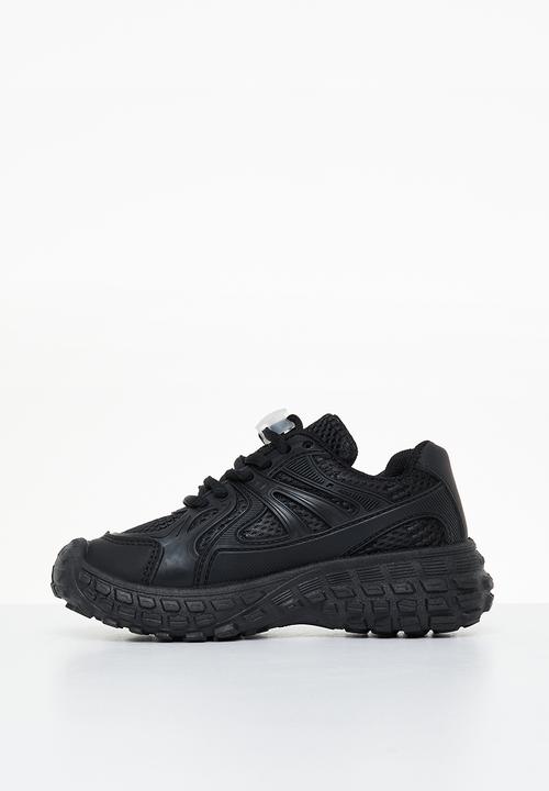 Pop Candy - Sneaker with mesh detail - black