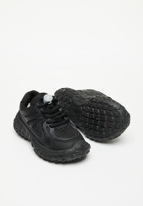 Pop Candy - Sneaker with mesh detail - black